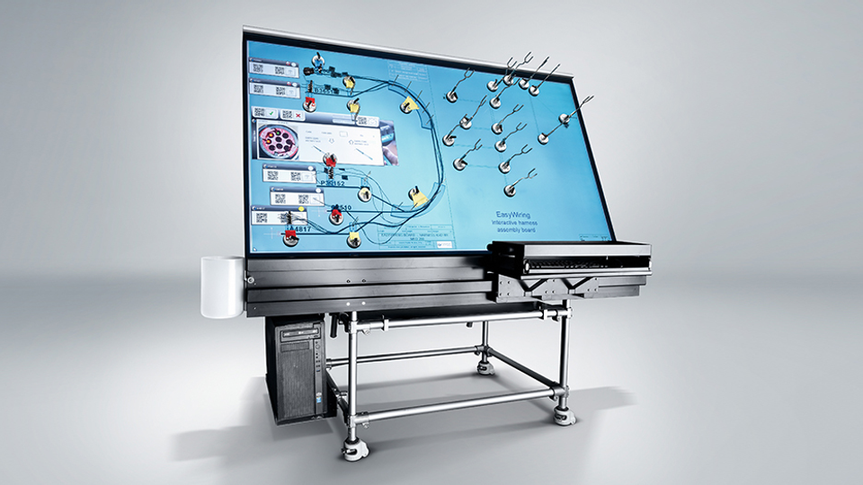 EasyWiring: Komax Laselec's groundbreaking digital harness assembly board goes automotive