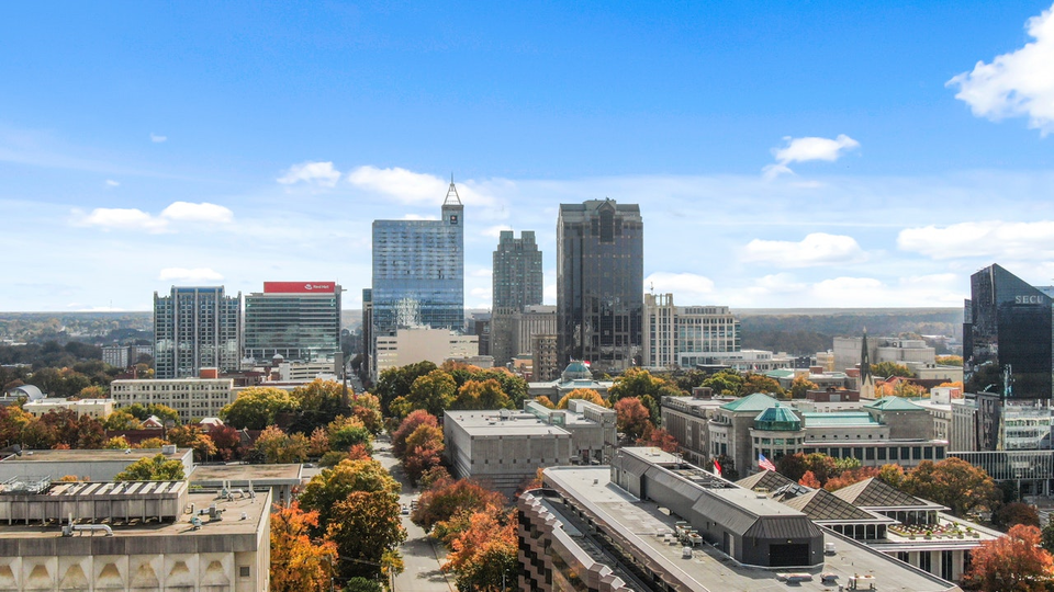 Raleigh Skyline, image courtesy of Curtis Adams