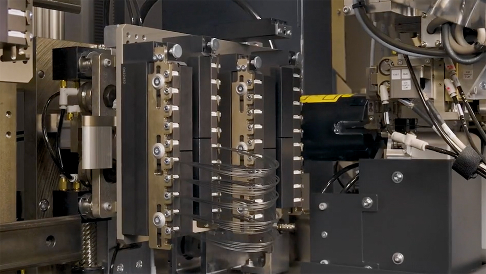 Fully Automatic Omega 740: Minimum Length for Wire Harnesses Radically ...