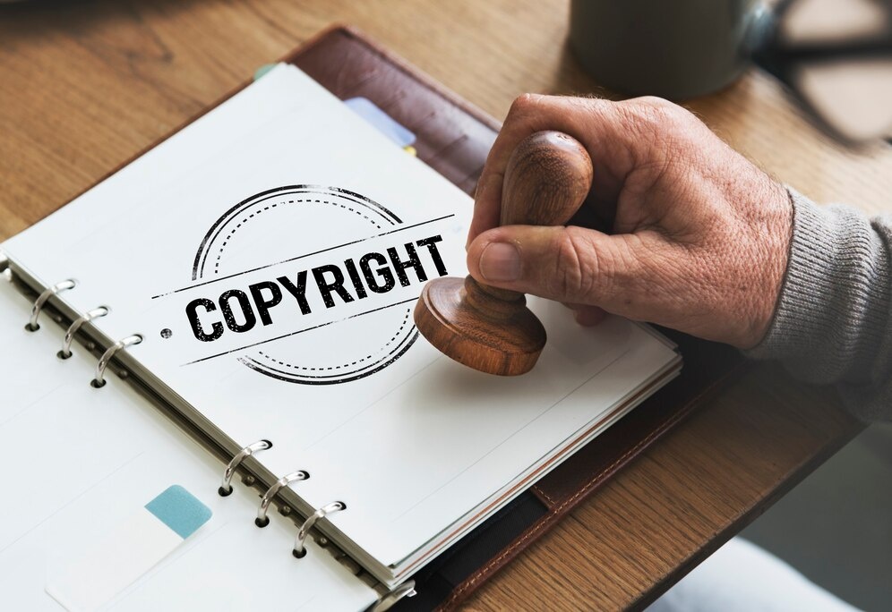 Ilustrasi copyright atau hak cipta dalam Facebook Creator Studio.