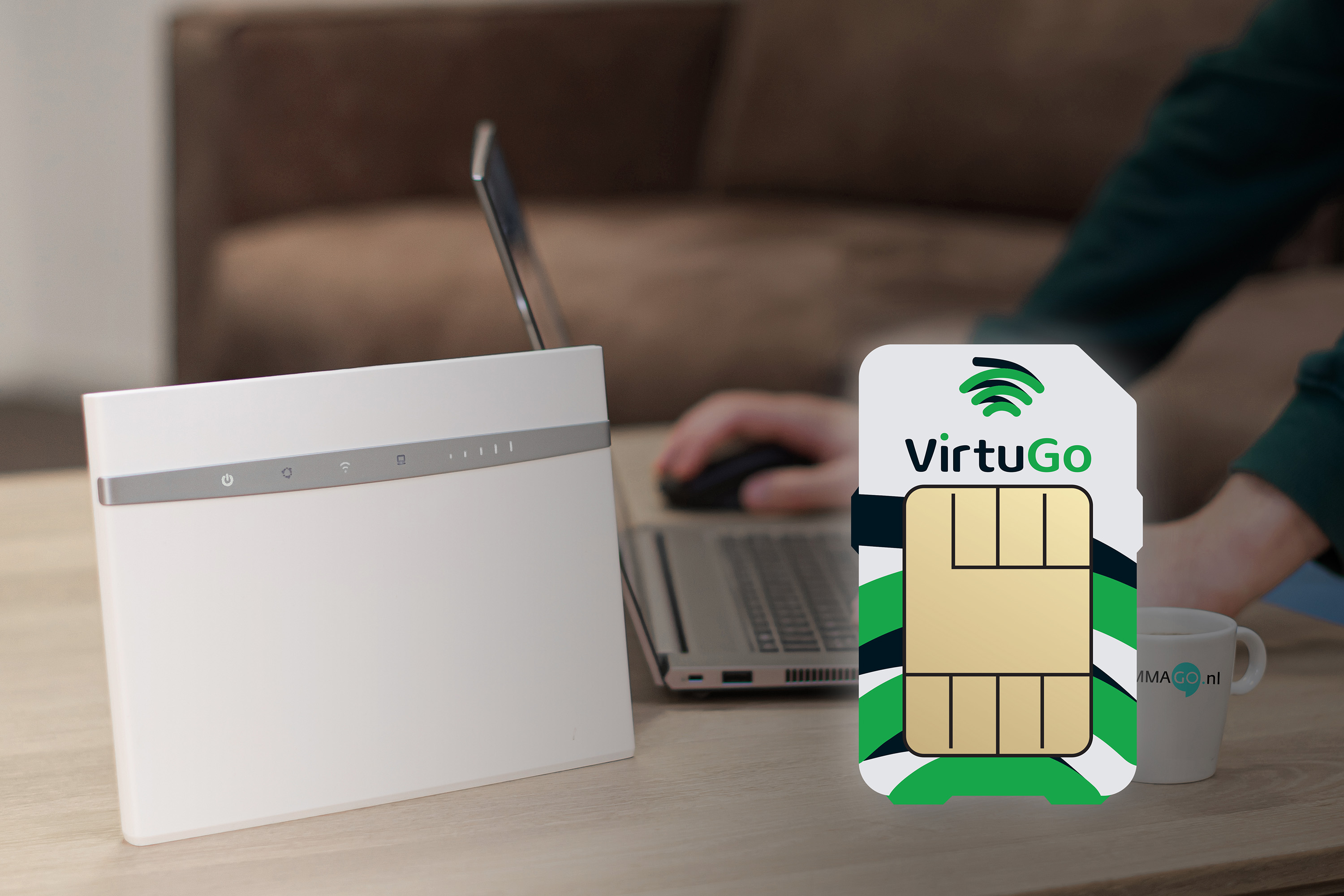 virtugo simkaart voor 4g on demand kommago
