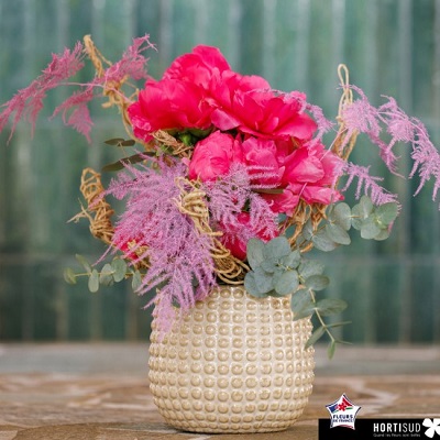 La Pivoine, fleur star de la Fête des Mères . Photo Hortisud