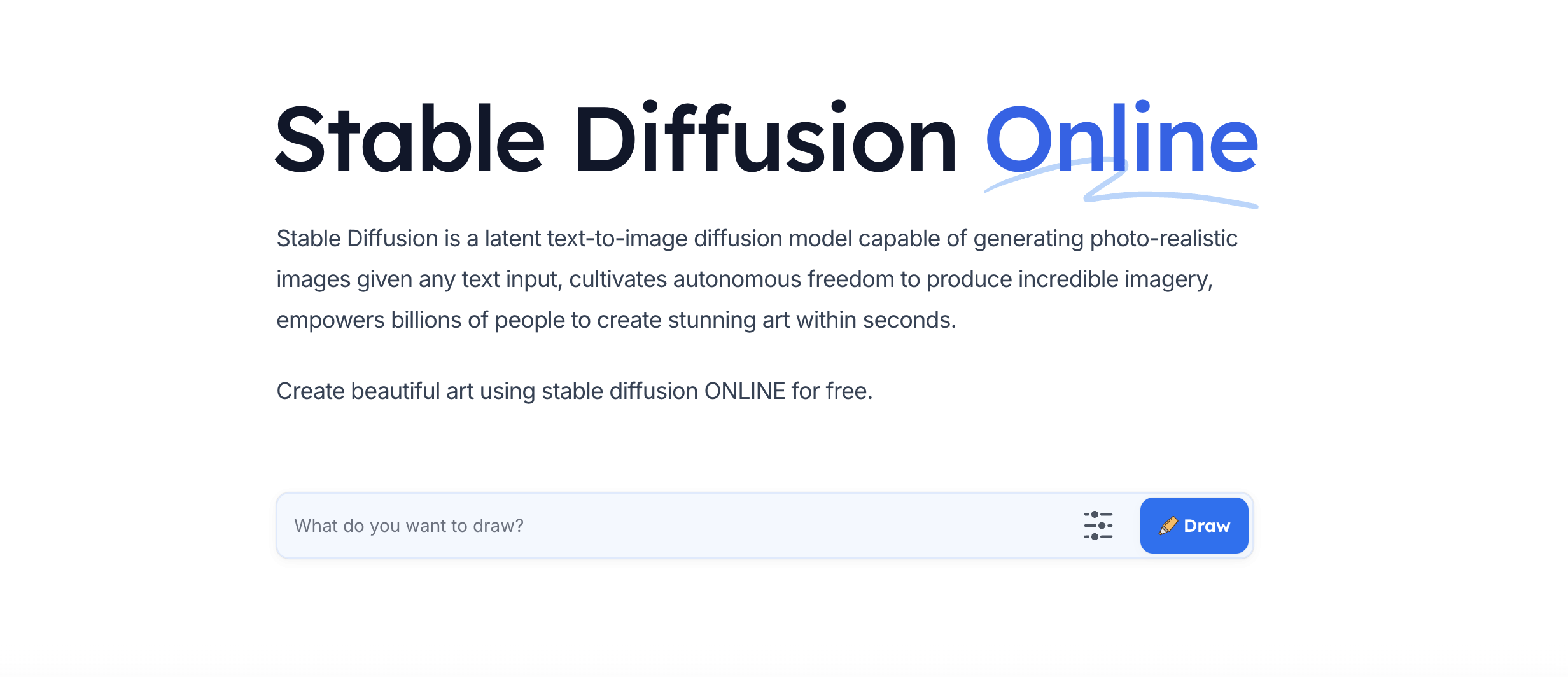 Stable Diffusion Screenshot