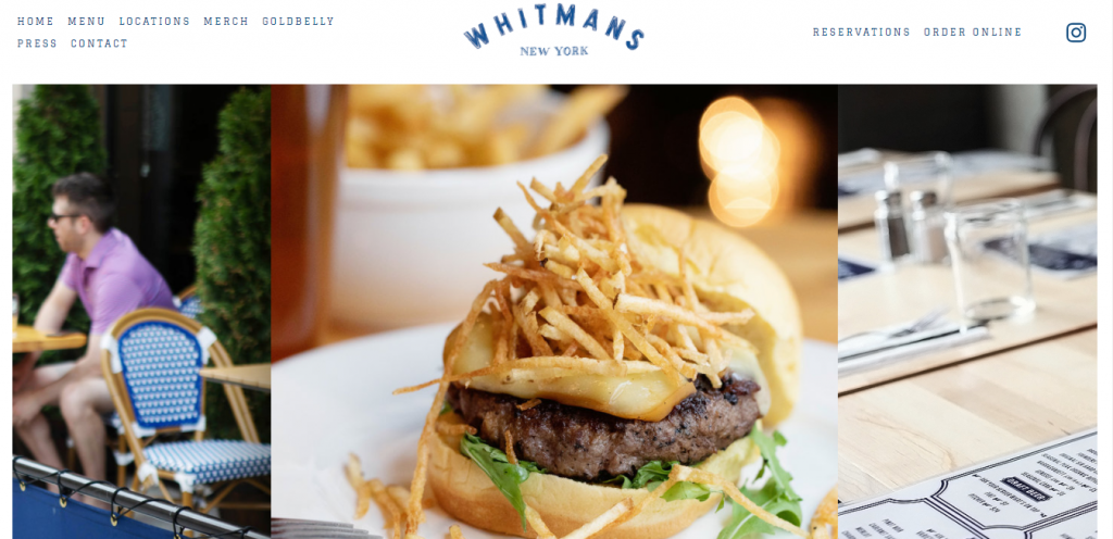 4. Tasty restaurant website design from Zyro.png