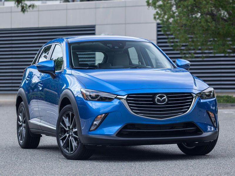 2016 Mazda CX3 blue ・  Photo by Mazda 