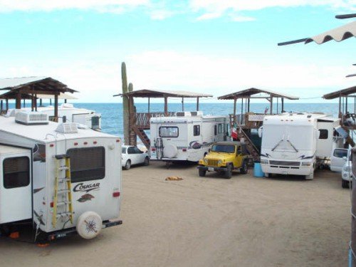 RVing in Baja California is excellent during the chilly winters.
