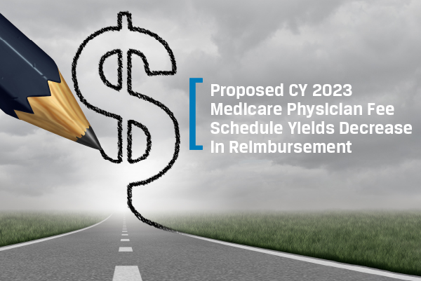 Proposed CY 2023 Medicare Physician Fee Schedule Yields Decrease in Reimbursement