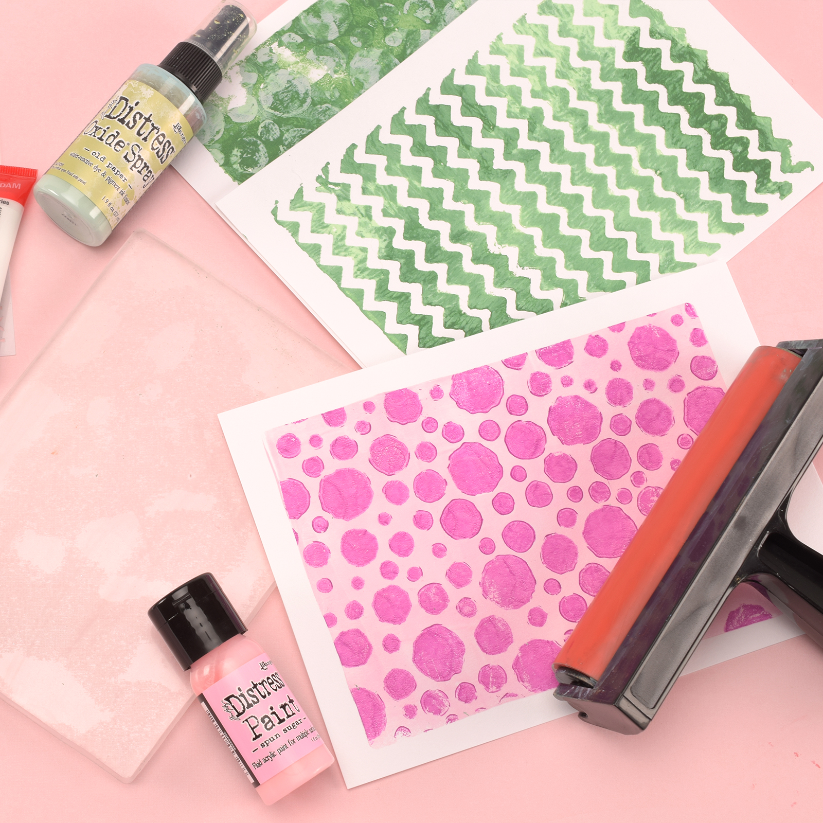 Bring out the mixed media artist in you with Gel Press products! 