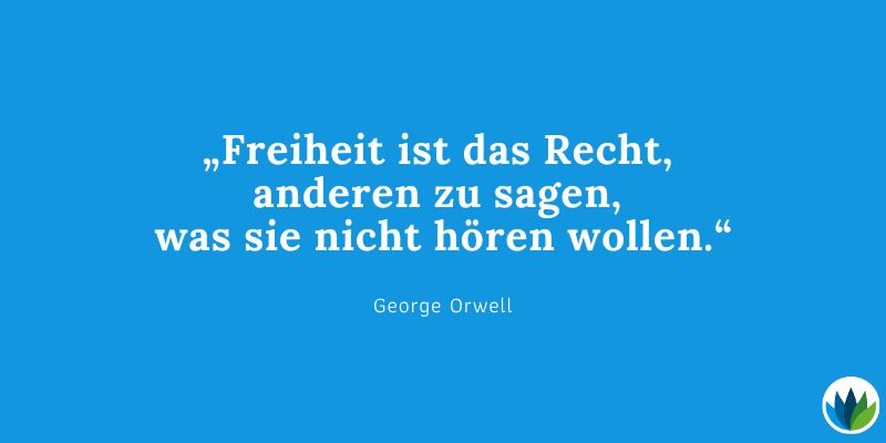 Die besten Buchzitate und Literaturzitate - George Orwell-Zitat.jpg