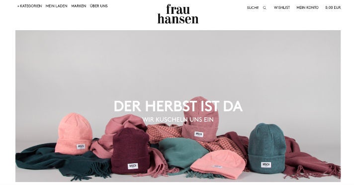 Online-Shop Frau Hansen