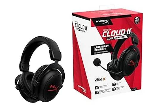 Imagem do produto Headset Gamer Sem Fio - HyperX Cloud II Core Wireless (Preto) em Mercado Livre