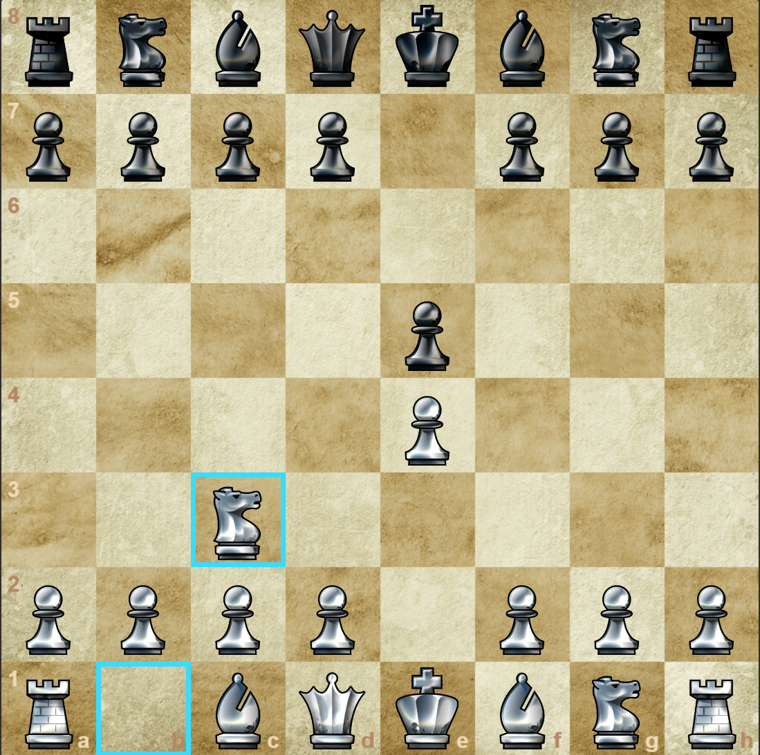 Win with the Vienna Game Chess Opening: 1.e4 e5 2. Nc3