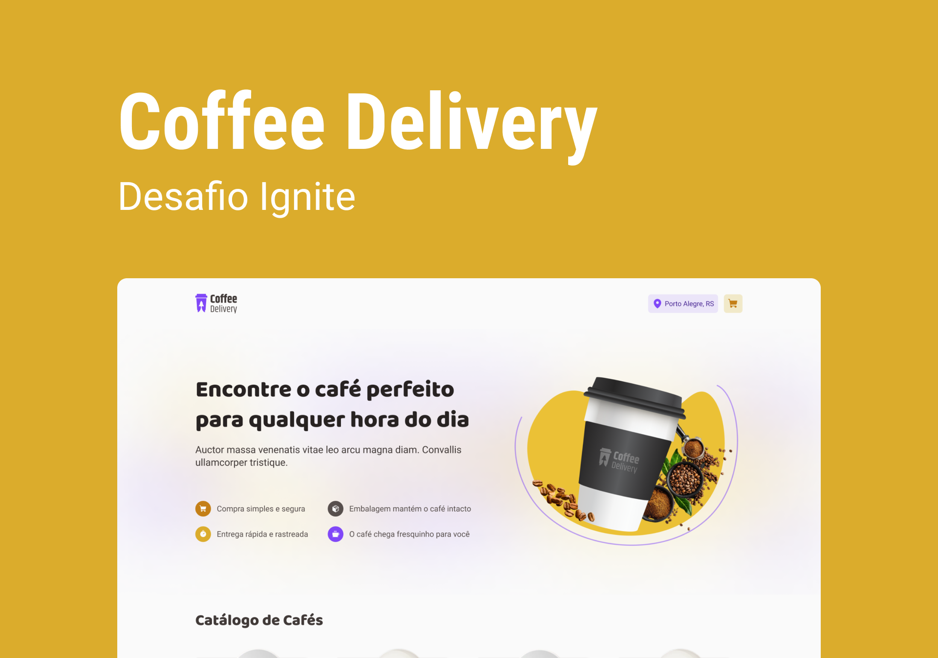 Thumbnail do projeto Coffee Delivery