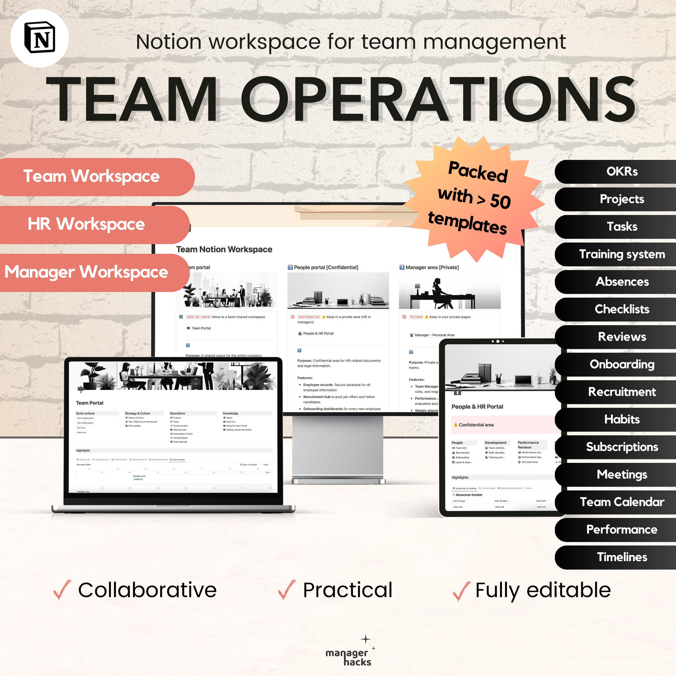 Team Workspace Template for Notion Thumbnail