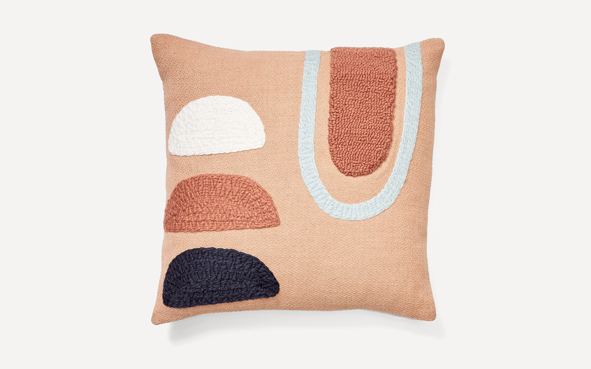 Embroidered Adobe Clay Pillow Cover Burrow