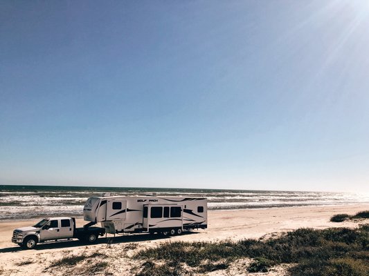 North Beach is a gorgeous Texas free campsite.