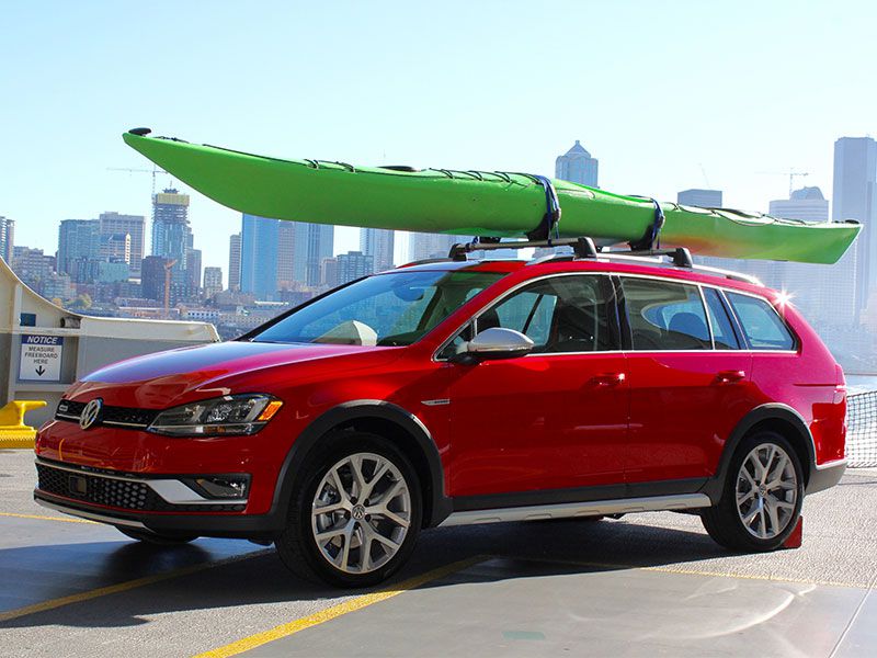 Vw golf deals alltrack roof rack