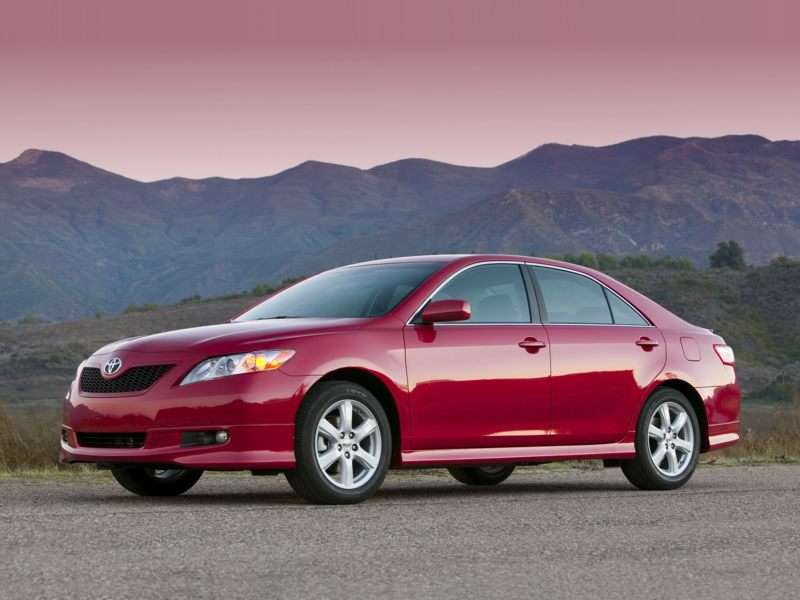 2009 toyota camry red 