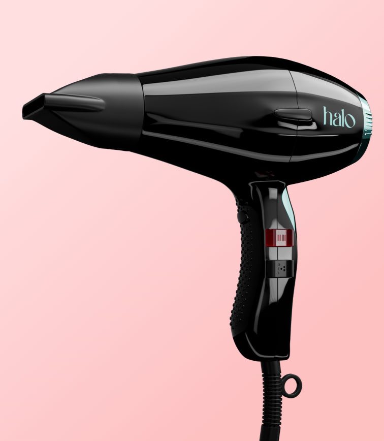 Halo by Elchim Jennifer 3900 Ionic Ceramic Hair Dryer Black Mint Shop at Hairhouse