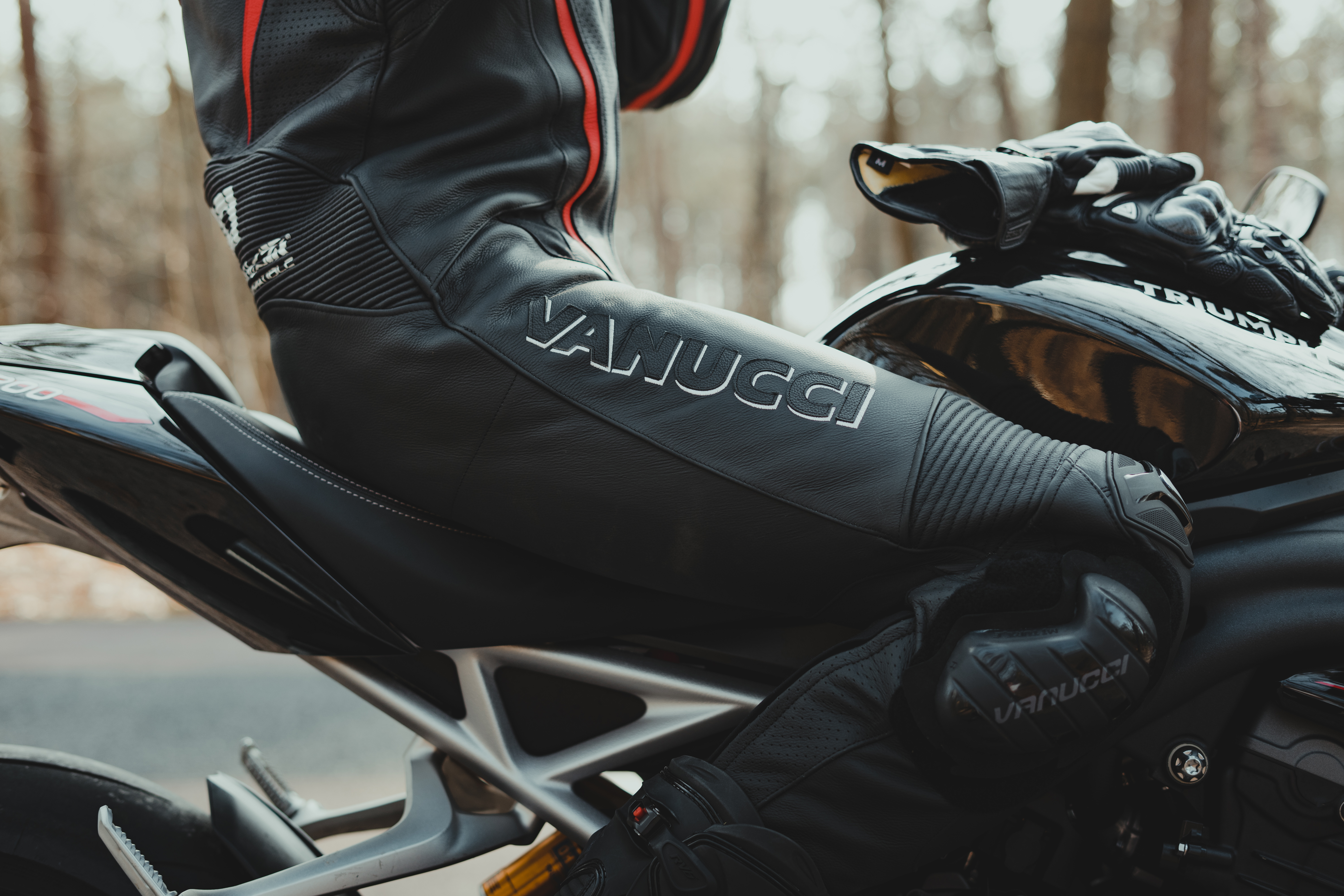 Vanucci motorpak in gebruik