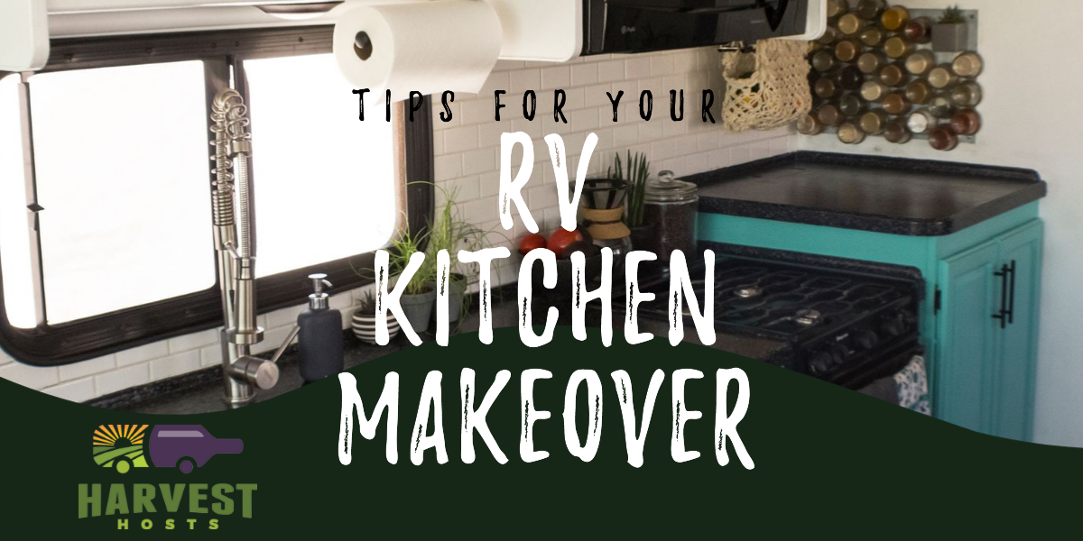 Tips for your RV Kitchen Makeover