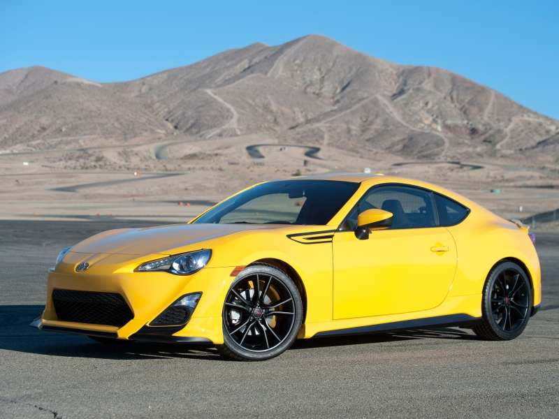 scion frs yellow 