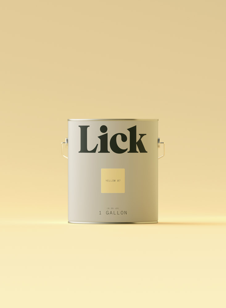 Yellow 07 Mellow Yellow Paint Matt Interior Paint Lick