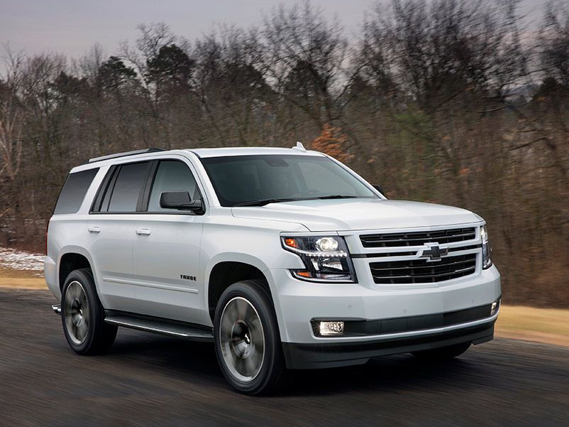 2018 Chevrolet Tahoe RST front road ・  Photo by General Motors