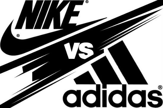 Nike gegen Adidas