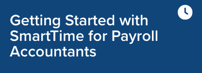 SmartTime for Payroll Accountants Academy Course Title