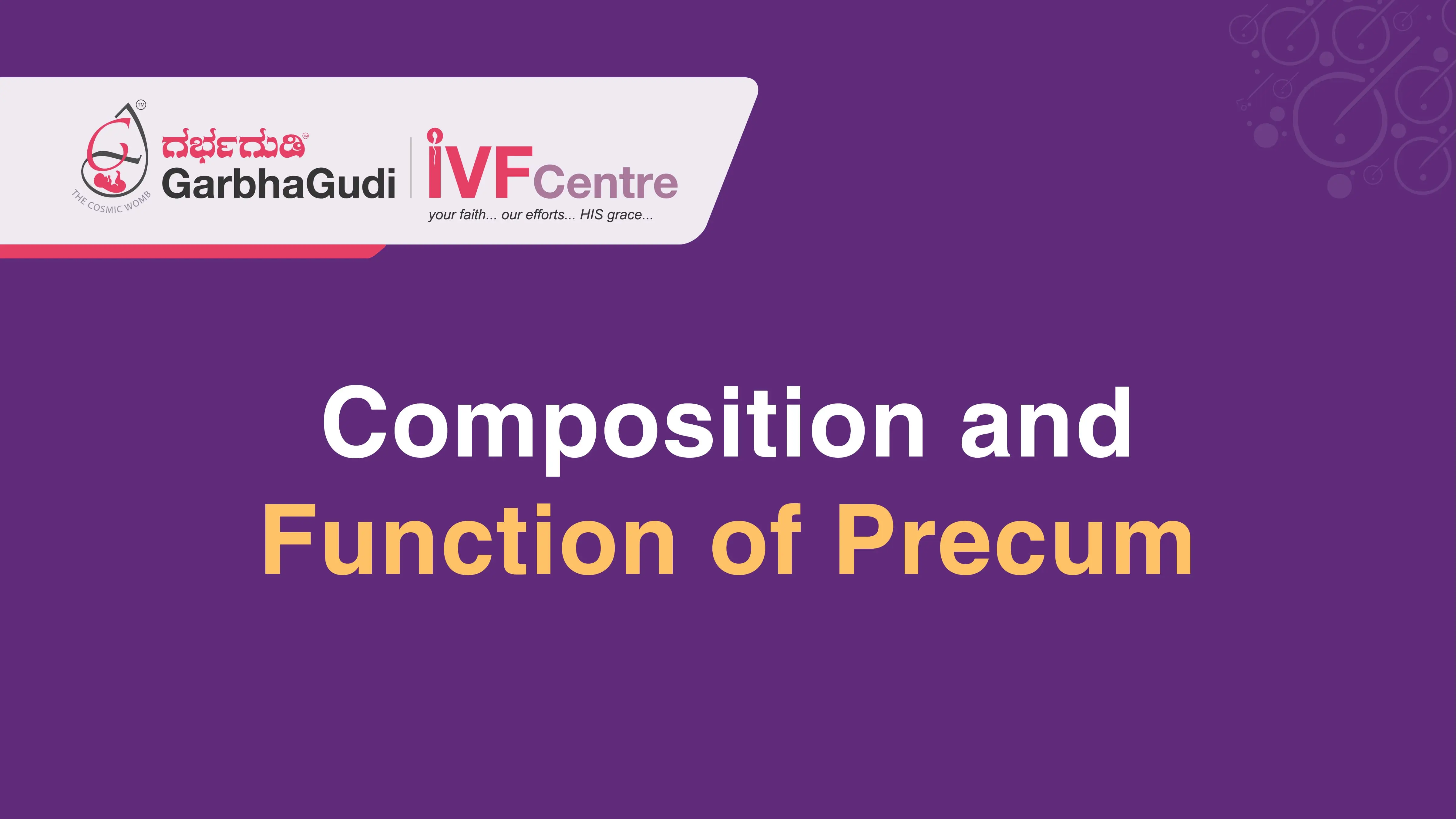 Composition And Function Of Precum Garbhagudi Ivf Centre 8322