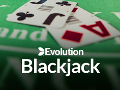 Evolution Blackjack Lobby
