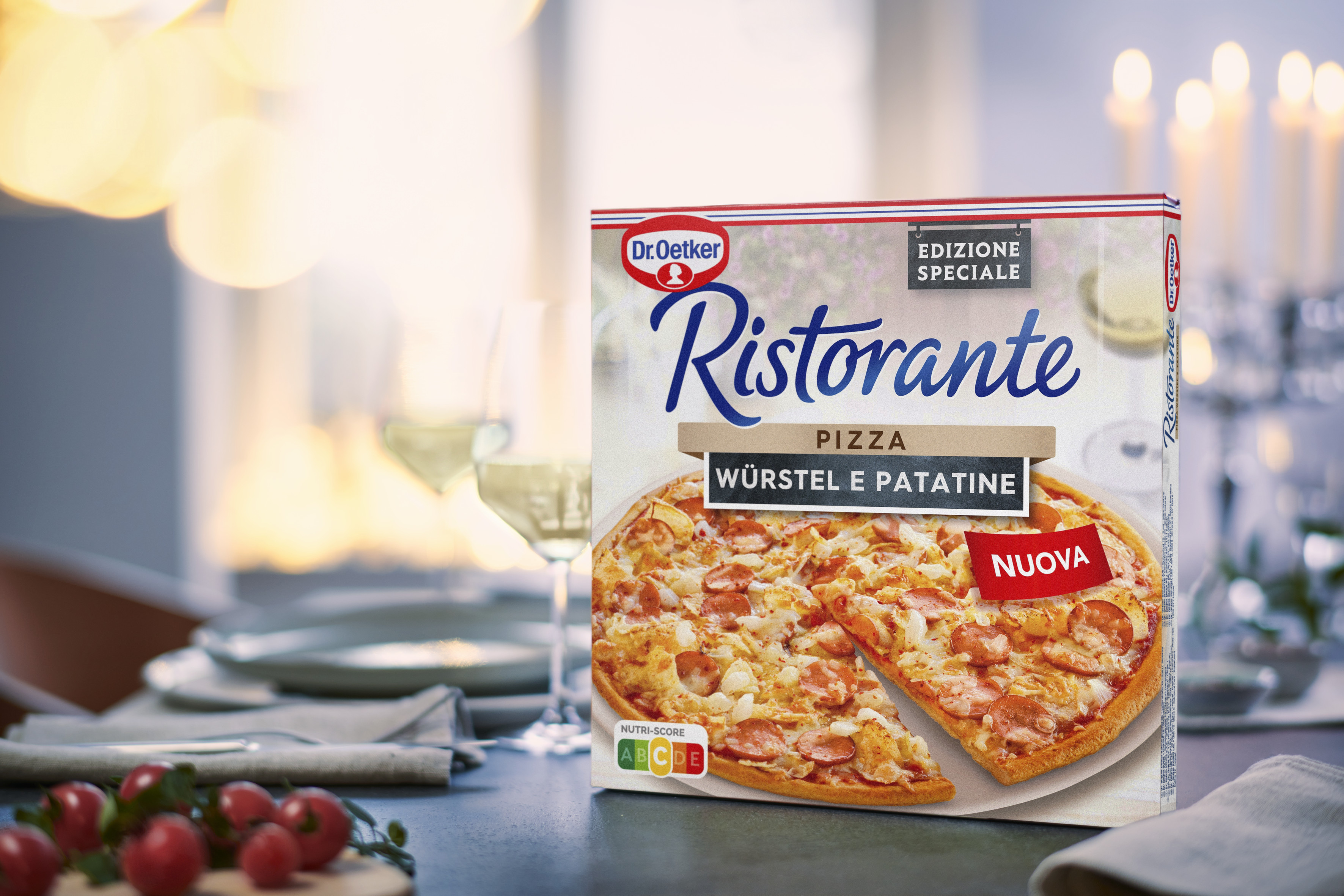 Ristorante Pizza Würstel e Patatine Dr Oetker Presseinformation