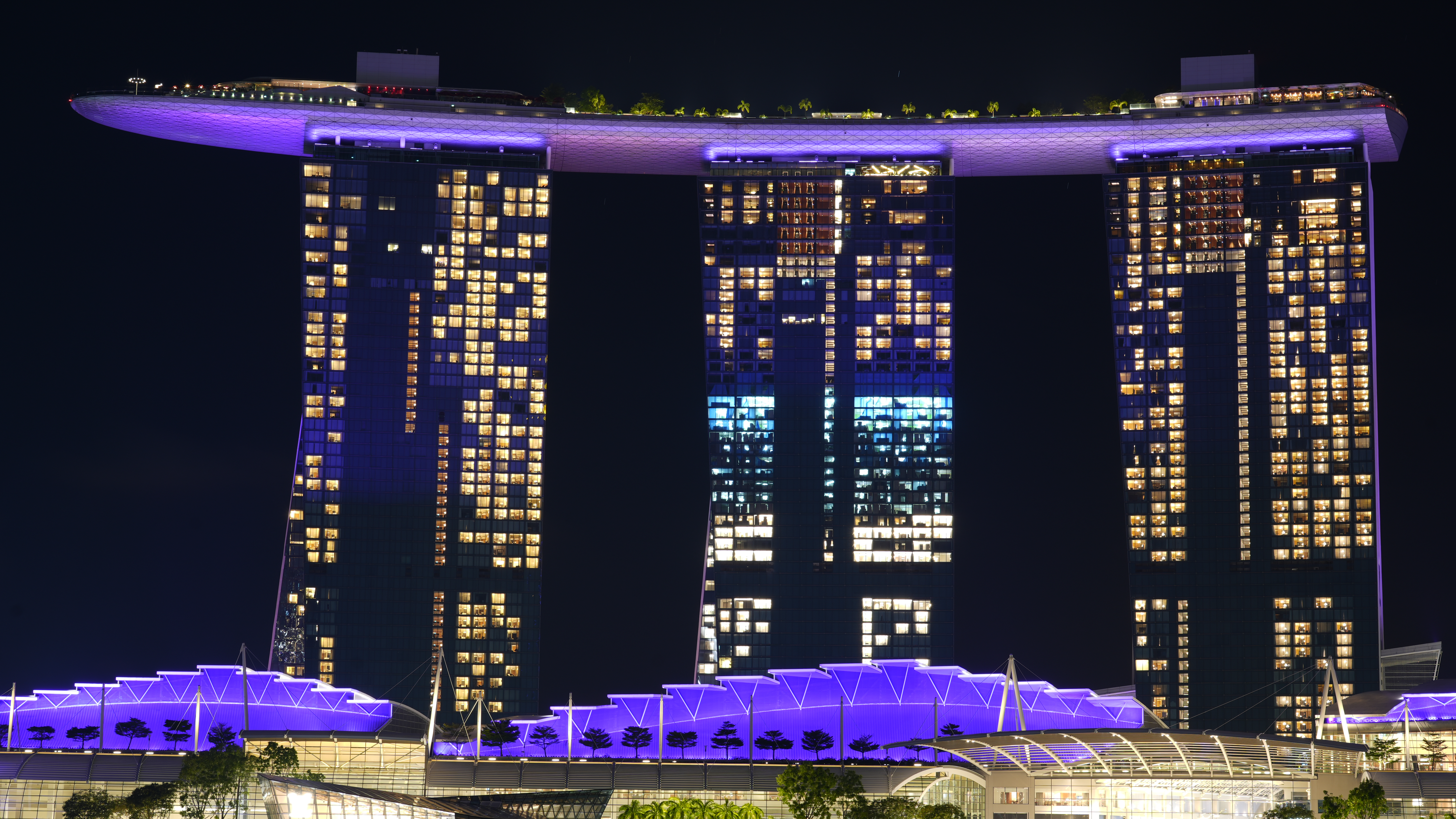 The Marina Bay Sands Hotel