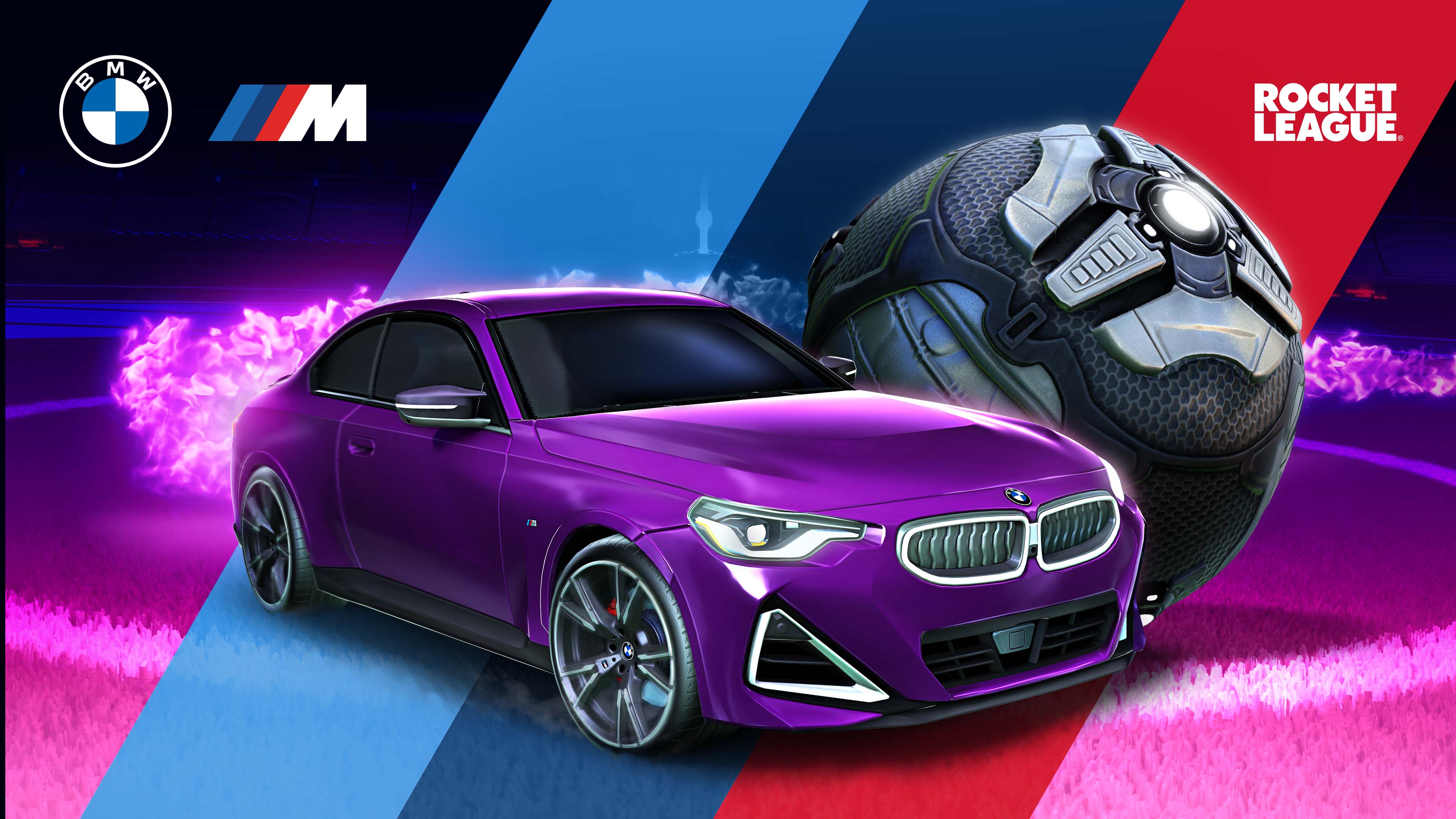 La M240i de BMW débarque dans Rocket League