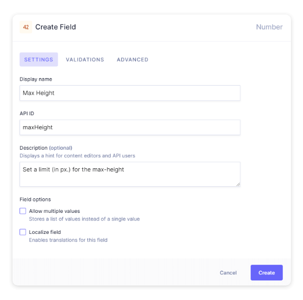 Headless CMS Image SEO - Max Height