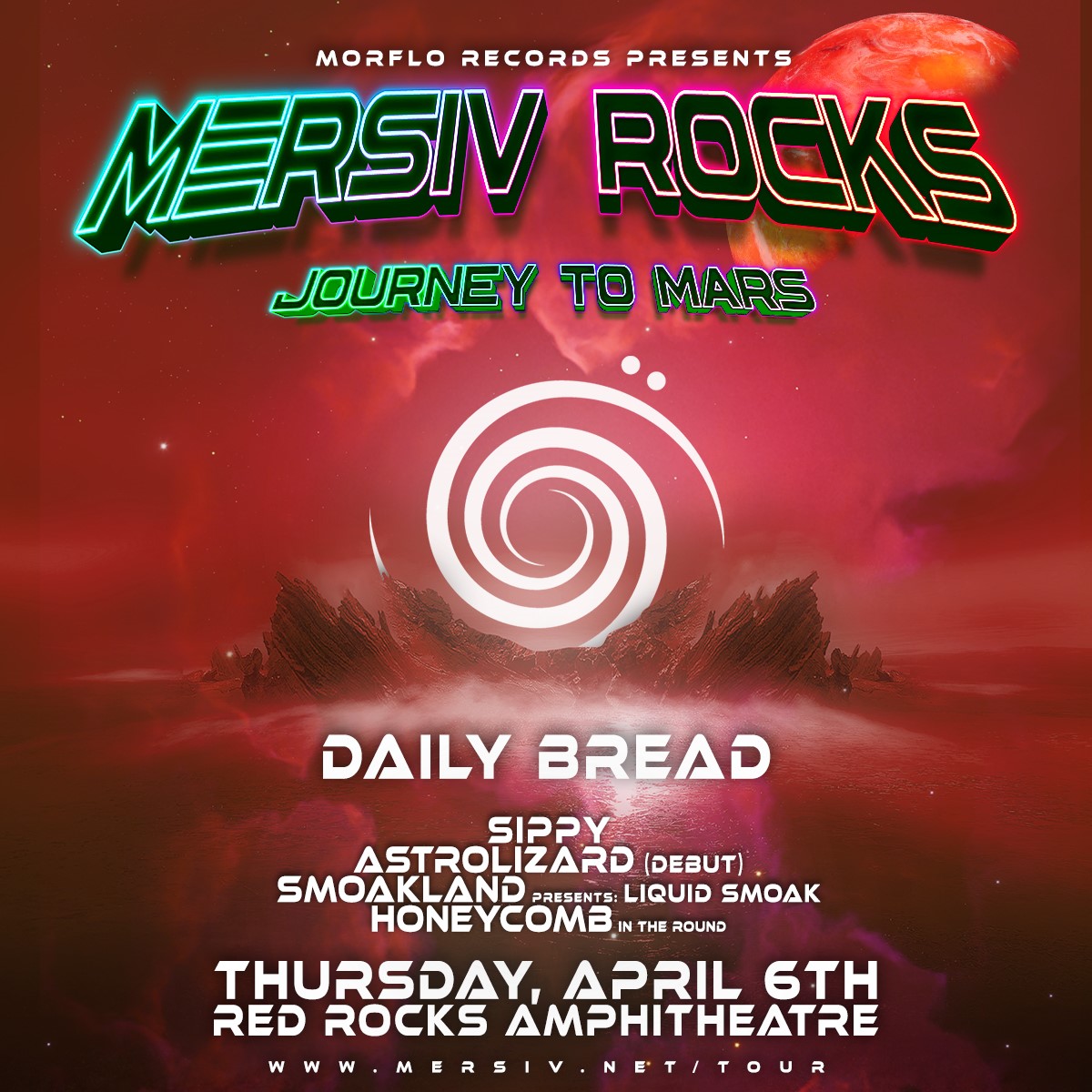 MERSIV Shuttle To Red Rocks April 6, 2023 CID Colorado