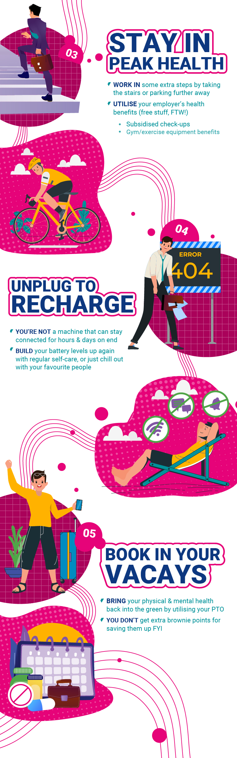 8 Ways to Get Your Work-Life Balance Sorted | Infographic - Jobstreet ...
