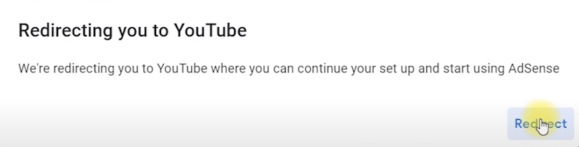 redirecting you to YouTube Google Adsense.png