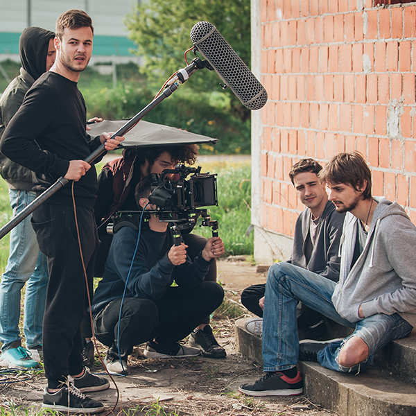 Film crew on UK independent film tax credit production