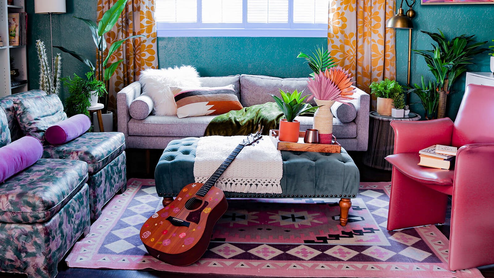 Boho interior on sale design style