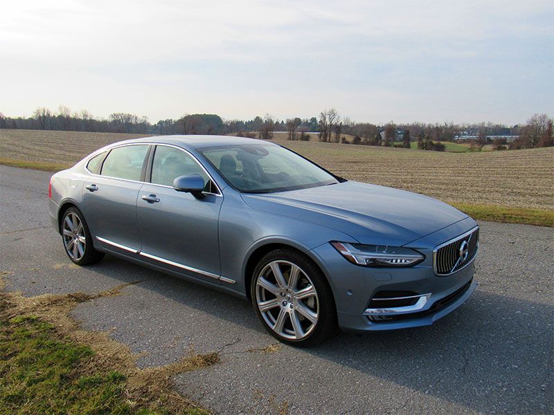 2018 Volvo S90 exterior front angle by Brady Holt ・  Photo by Brady Holt