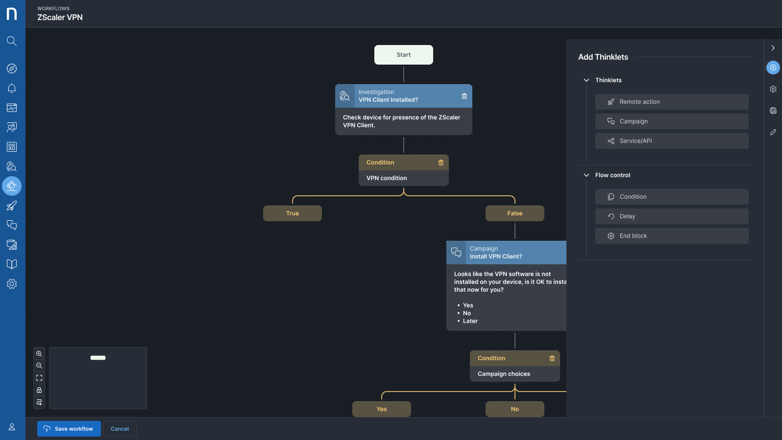 Take the Work out of Workflows with Nexthink Flow’s Low Code Visual ...