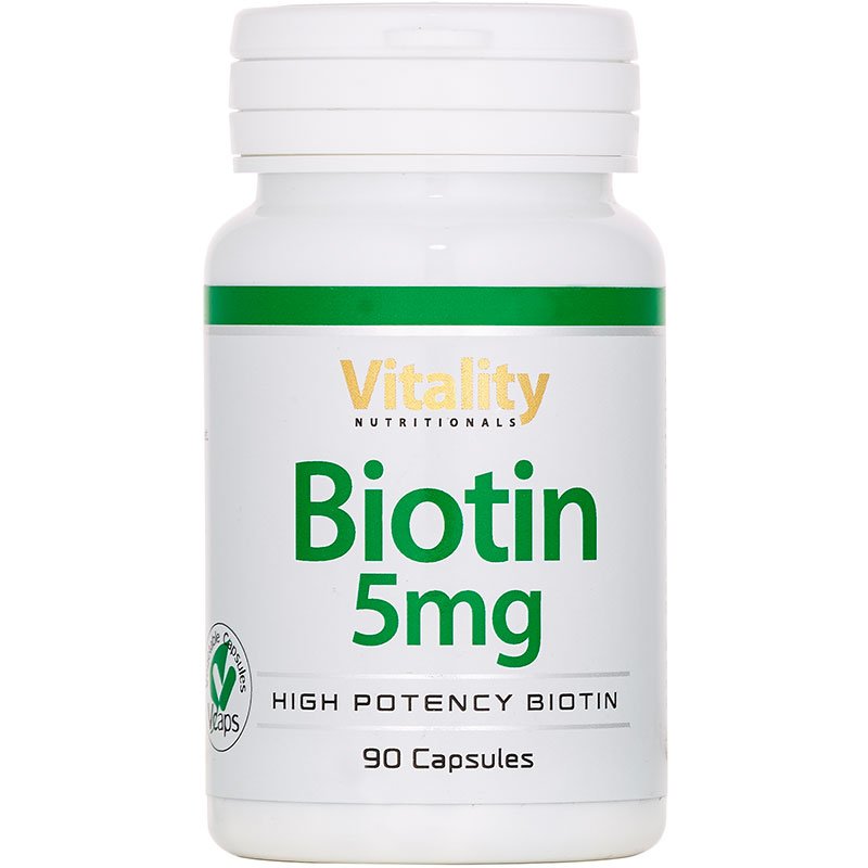 Order Biotin Capsules | Biotin 5mg (5000 mcg)