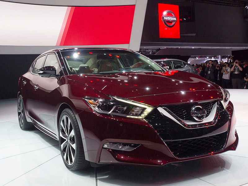 2016 Nissan Maxima at the 2015 New York International Auto Show 