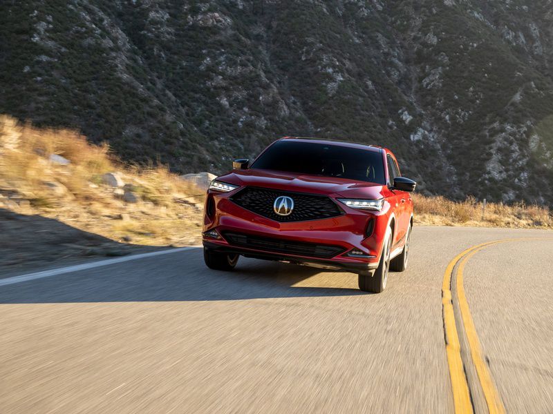 2022 Acura MDX A-Spec ・  Photo by Acura 