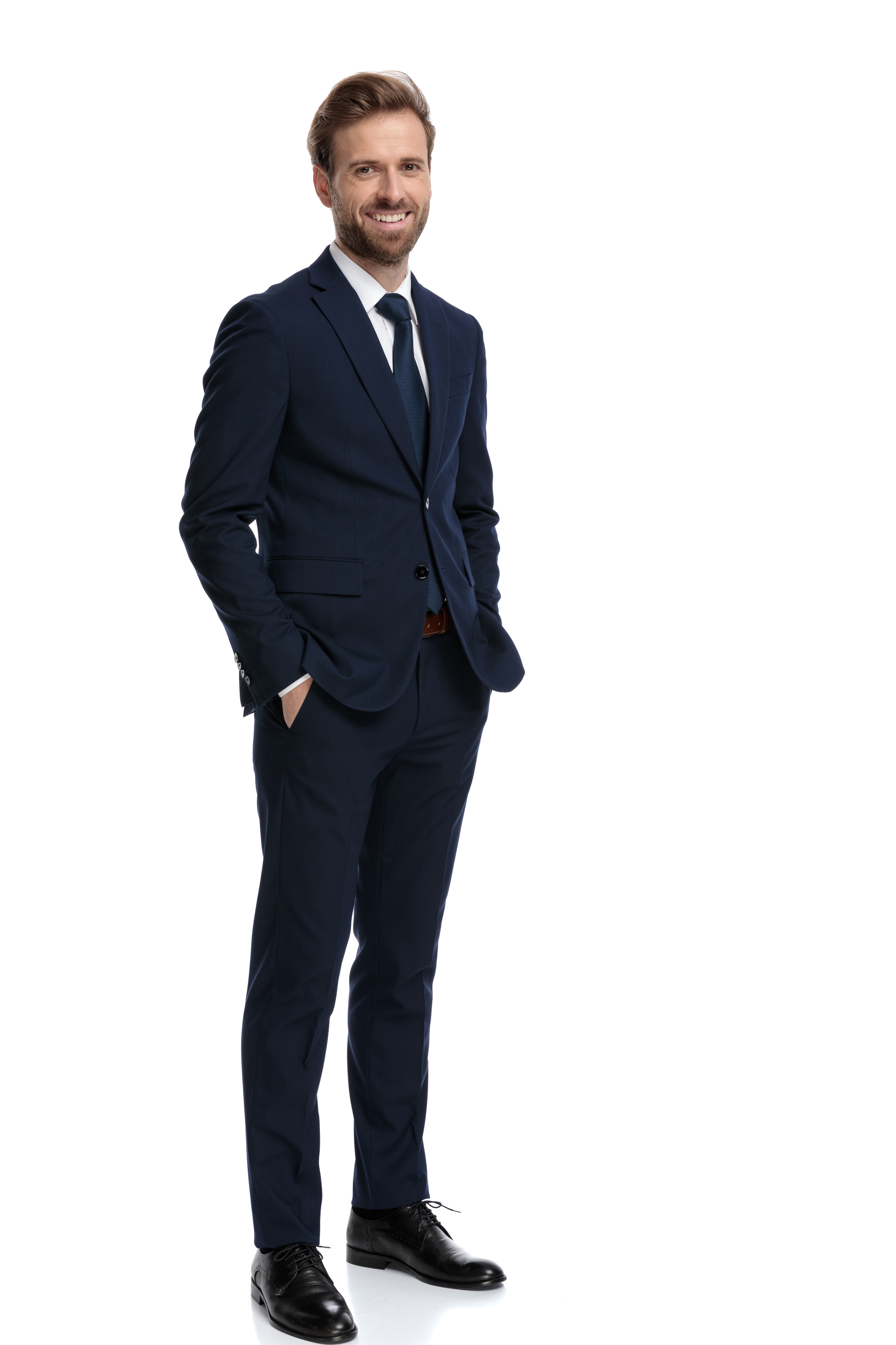 Smart business attire suit formal business attire outfit black tie