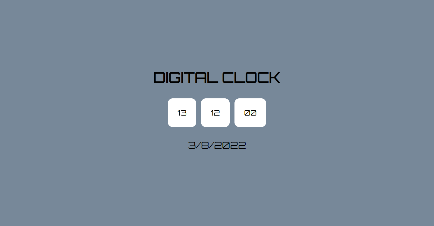 Digital Clock