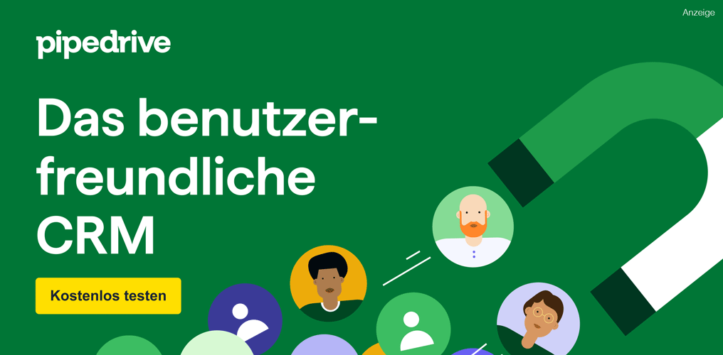 Pipedrive - das benutzerfreundliche CRM. Kostenlos testen.