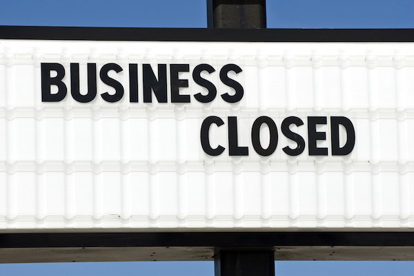 business closed sign for how much should you pay in rent